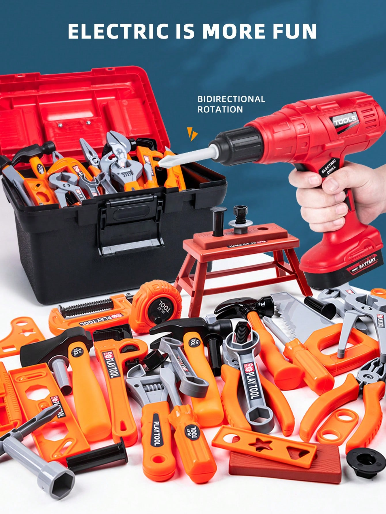 Gardening Tools Toddler - Kids Pretend Tool Kit Educational Toys