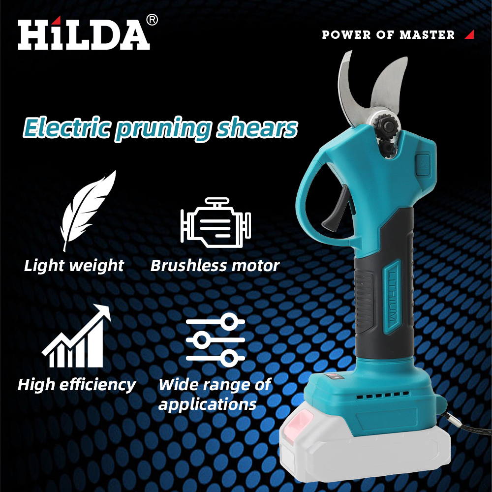 Gardening Tools Scissors - HILDA 18V Brushless Cordless Electric Pruning