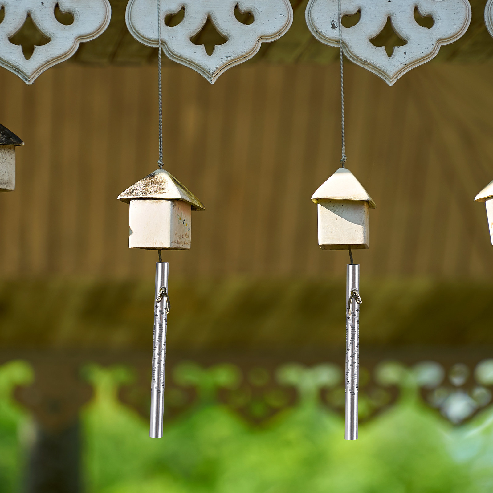 Gardening Tools And Accessories - 50Pcs Garden Outdoor Wind Chime Tubes
