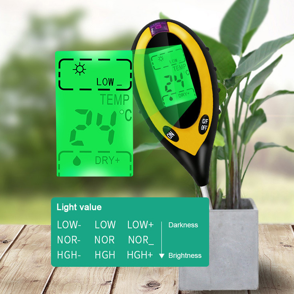 Gardening Tools Kit - C9 Wireless Smart Soil Tester Soil