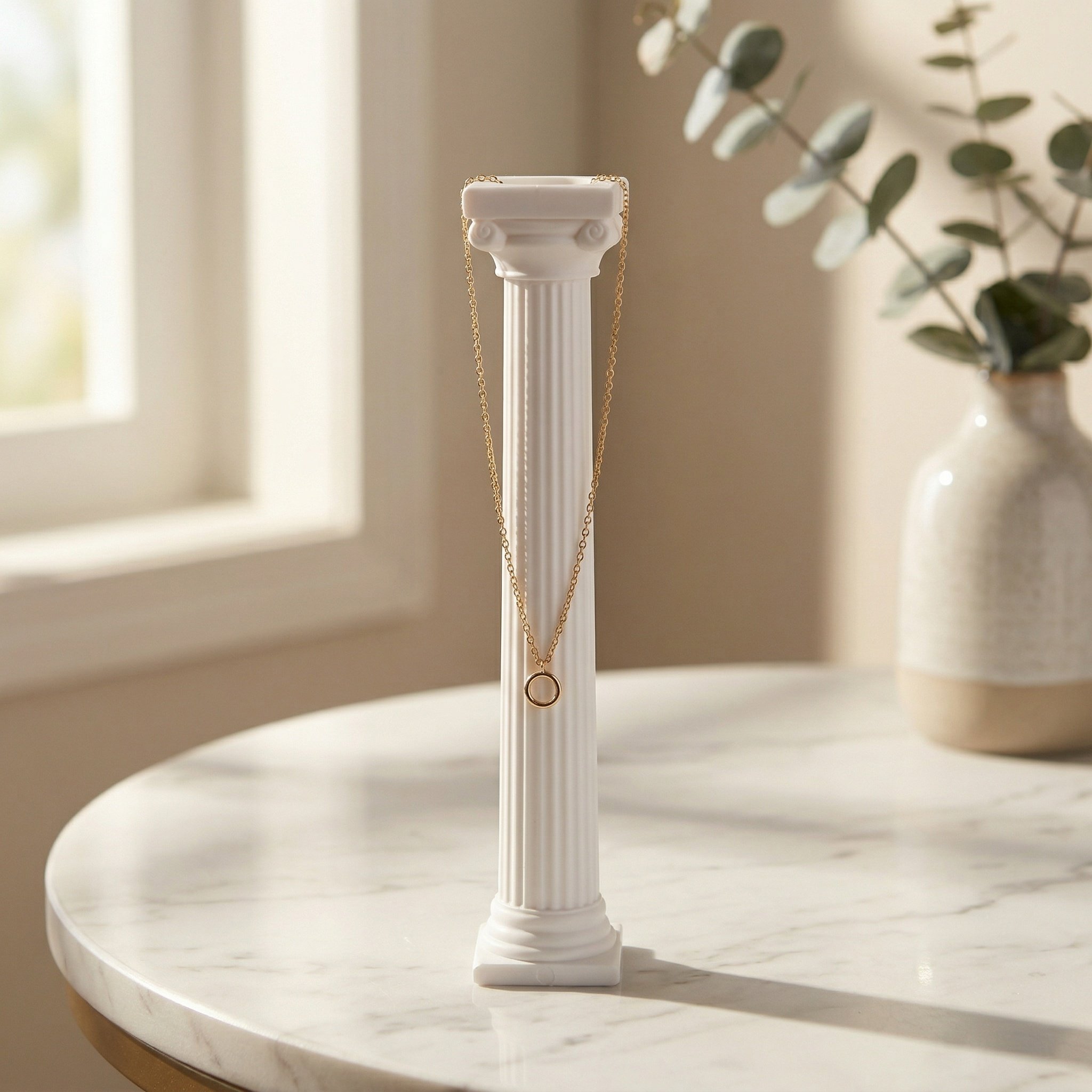 Zen Gardening Tools - 6Pcs Roman Pillar Decor Mini Columns