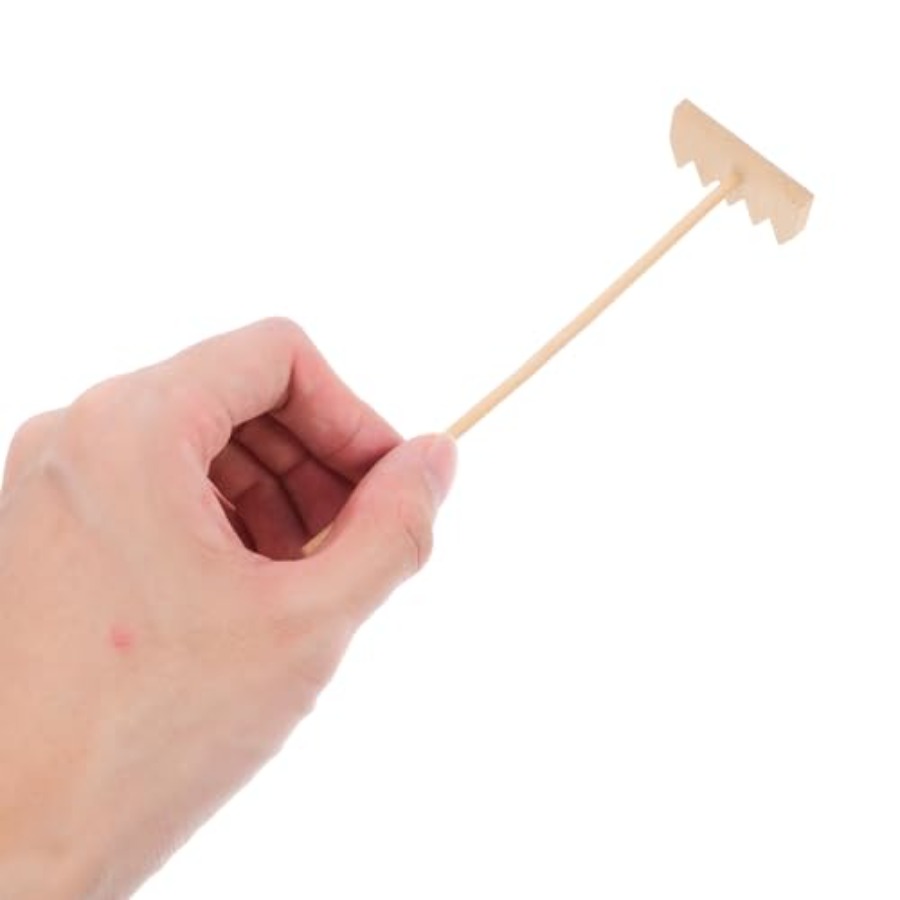 Bamboo Mini Rake Set 4 Pcs for - Zen Gardening Tools incelemesi ve fiyatı