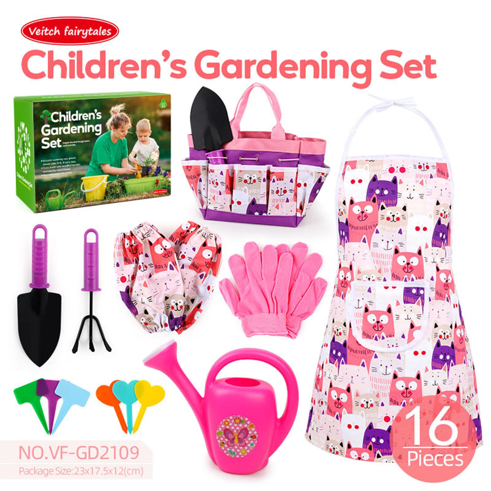 Kids Garden Tool Set with Tote - Gardening Tools Toddler incelemesi ve fiyatı