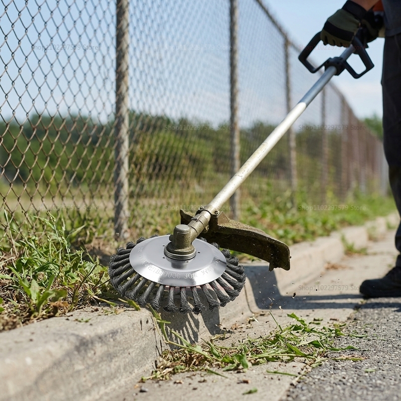6 Inch Steel Wire Brush Cutter - Gardening Tools To Remove Grass incelemesi ve fiyatı
