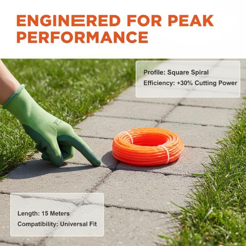 Weed Eater Line Nylon Spiral G - Gardening Tools To Remove Grass incelemesi ve fiyatı