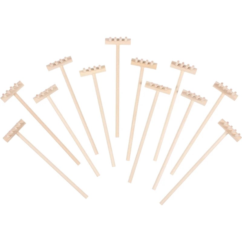 6pcs Mini Bamboo Rake Set for  - Zen Gardening Tools incelemesi ve fiyatı