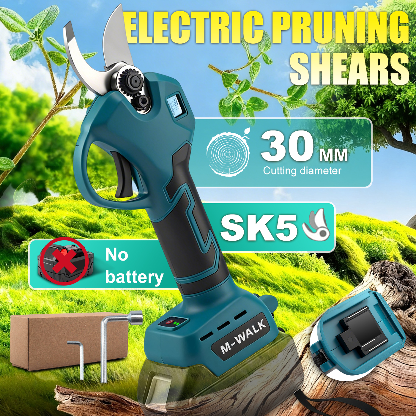 M-WALK 30mm Electric Pruning S - Gardening Tools Scissors incelemesi ve fiyatı