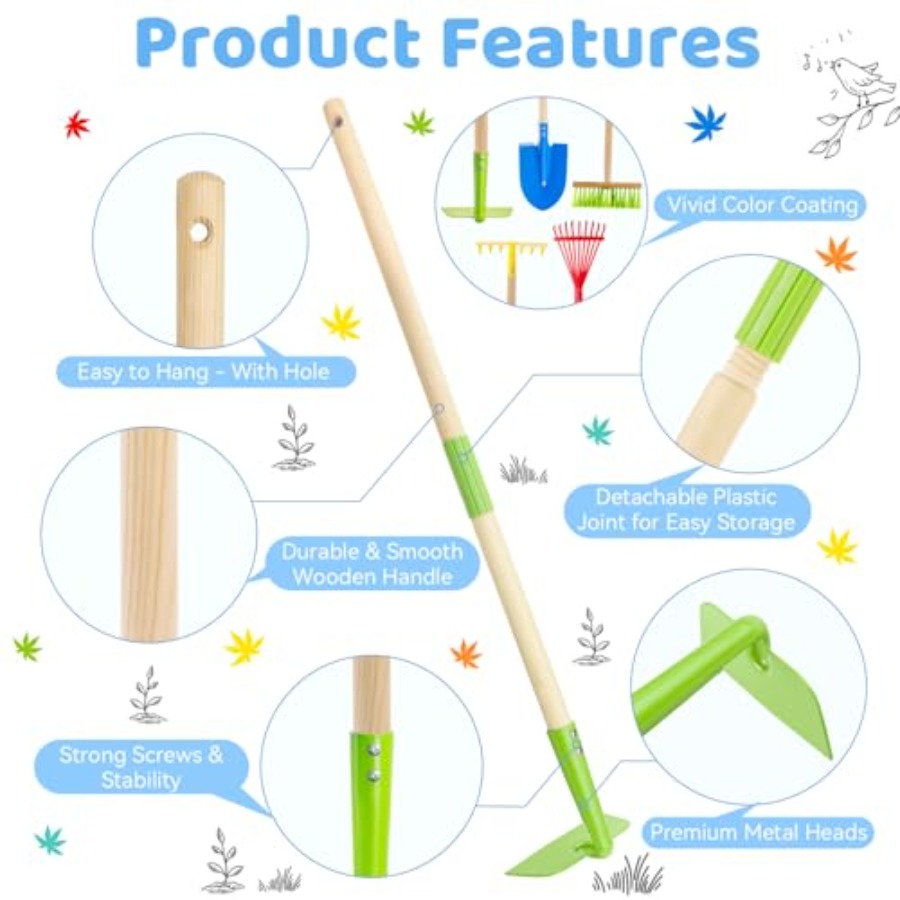Garden Tool Set: Safe Toddler  - Gardening Tools Toddler incelemesi ve fiyatı