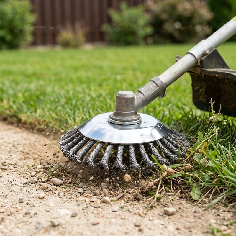 6 Inch Steel Wire Brush Cutter - Gardening Tools To Remove Grass incelemesi ve fiyatı