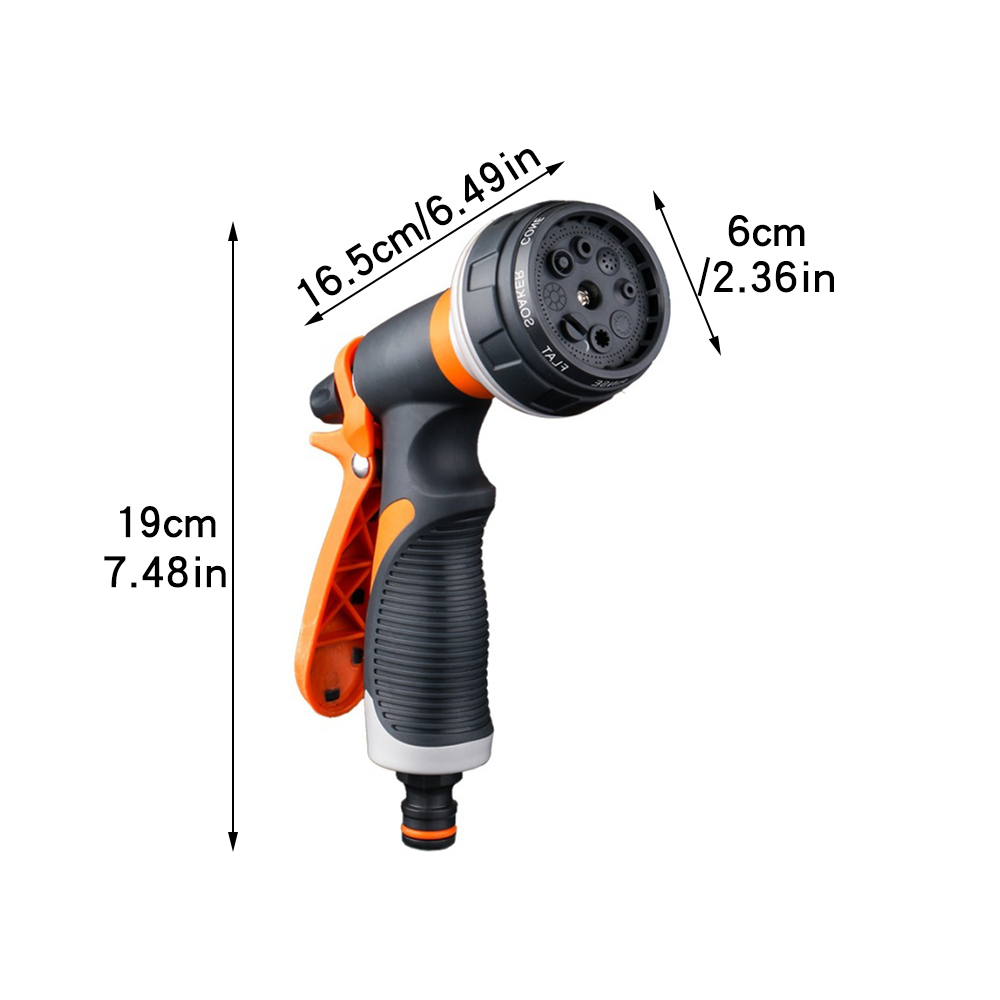 8 Pattern Garden Water Gun Hos - Gardening Tools Types incelemesi ve fiyatı