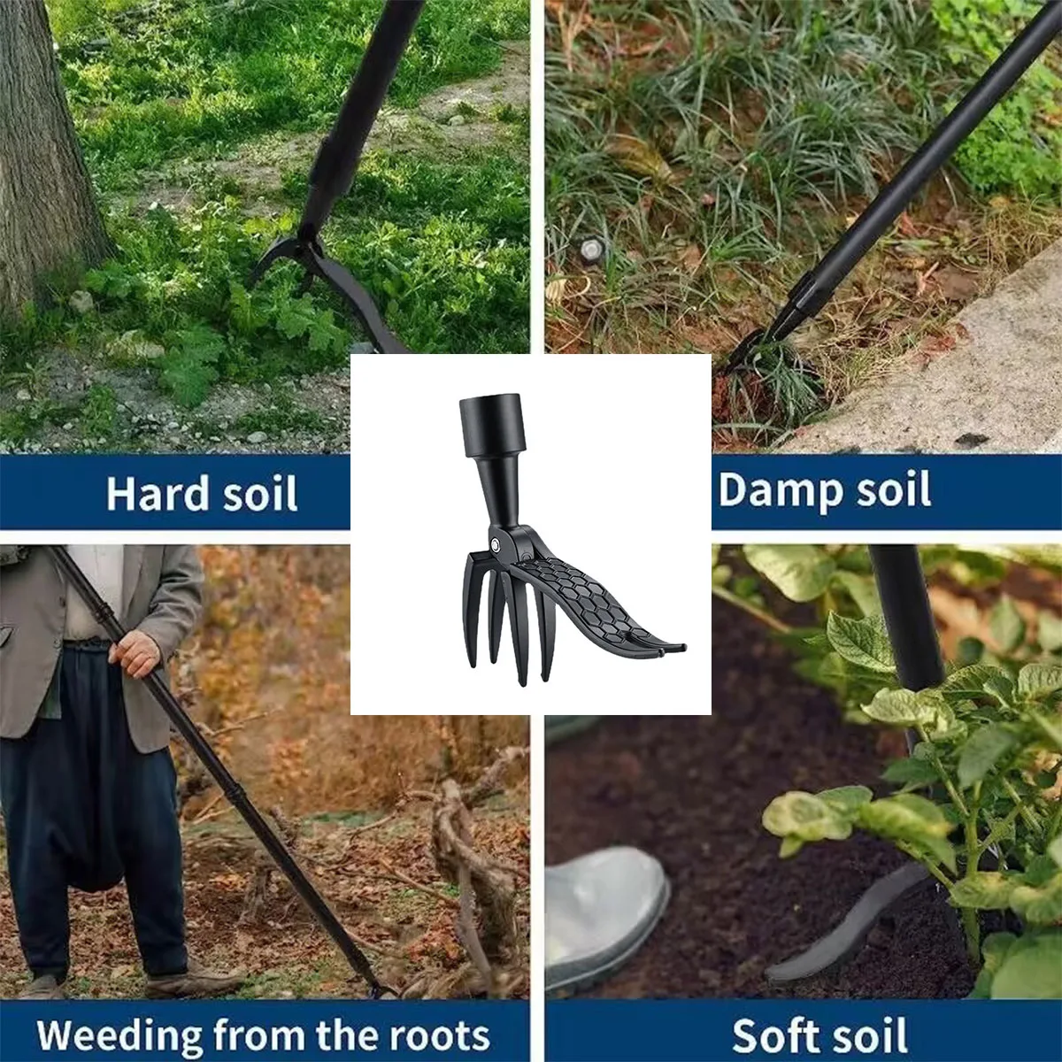 Stand Up Weed Puller Claw Tool - Gardening Tools To Remove Grass incelemesi ve fiyatı
