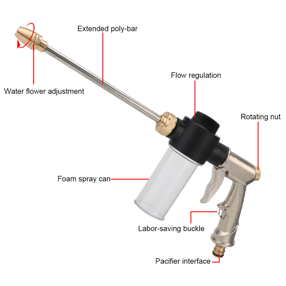 Long Foam Washer Car High Pres - Gardening Tools Types incelemesi ve fiyatı