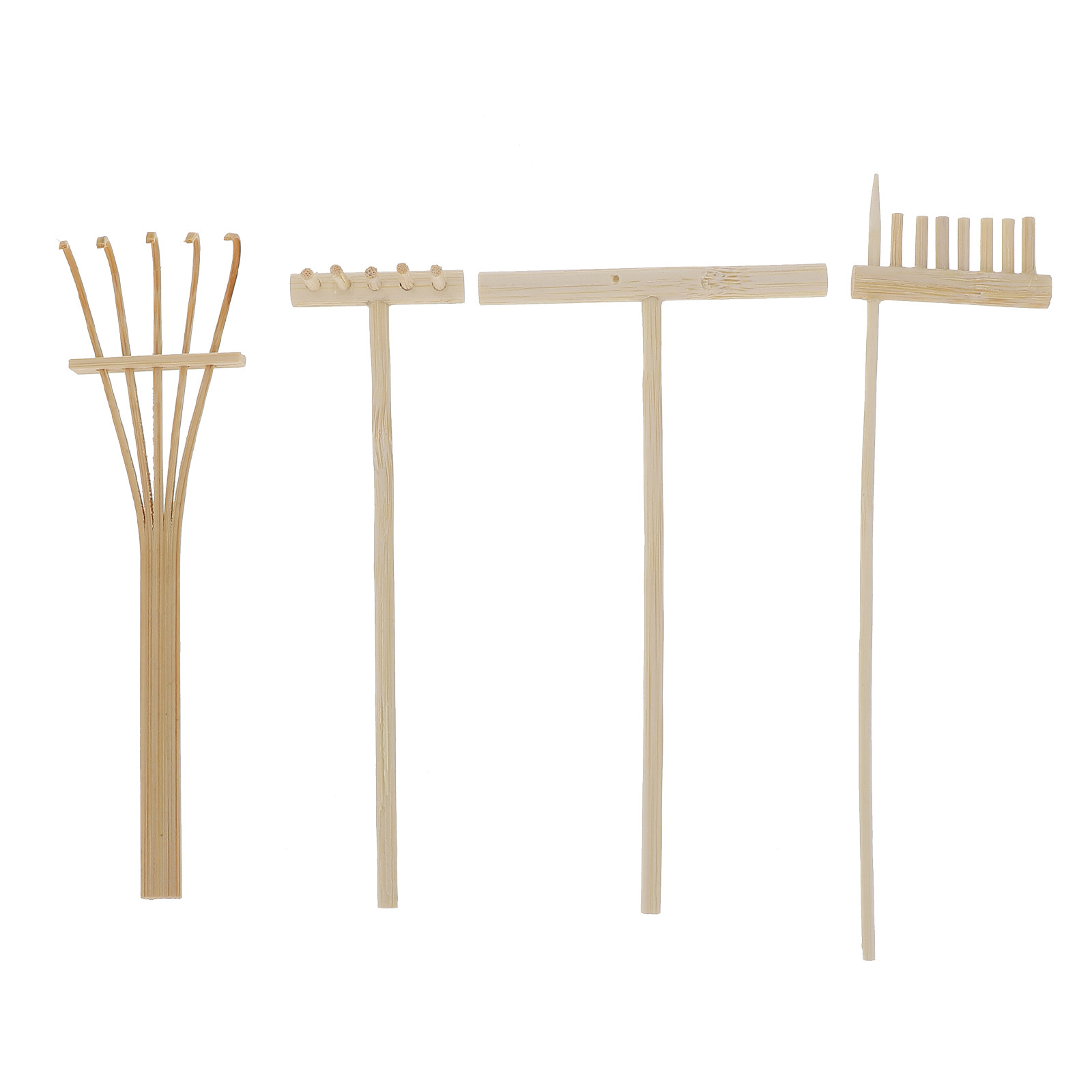 4Pcs Sand Painting Rakes Premi - Zen Gardening Tools incelemesi ve fiyatı