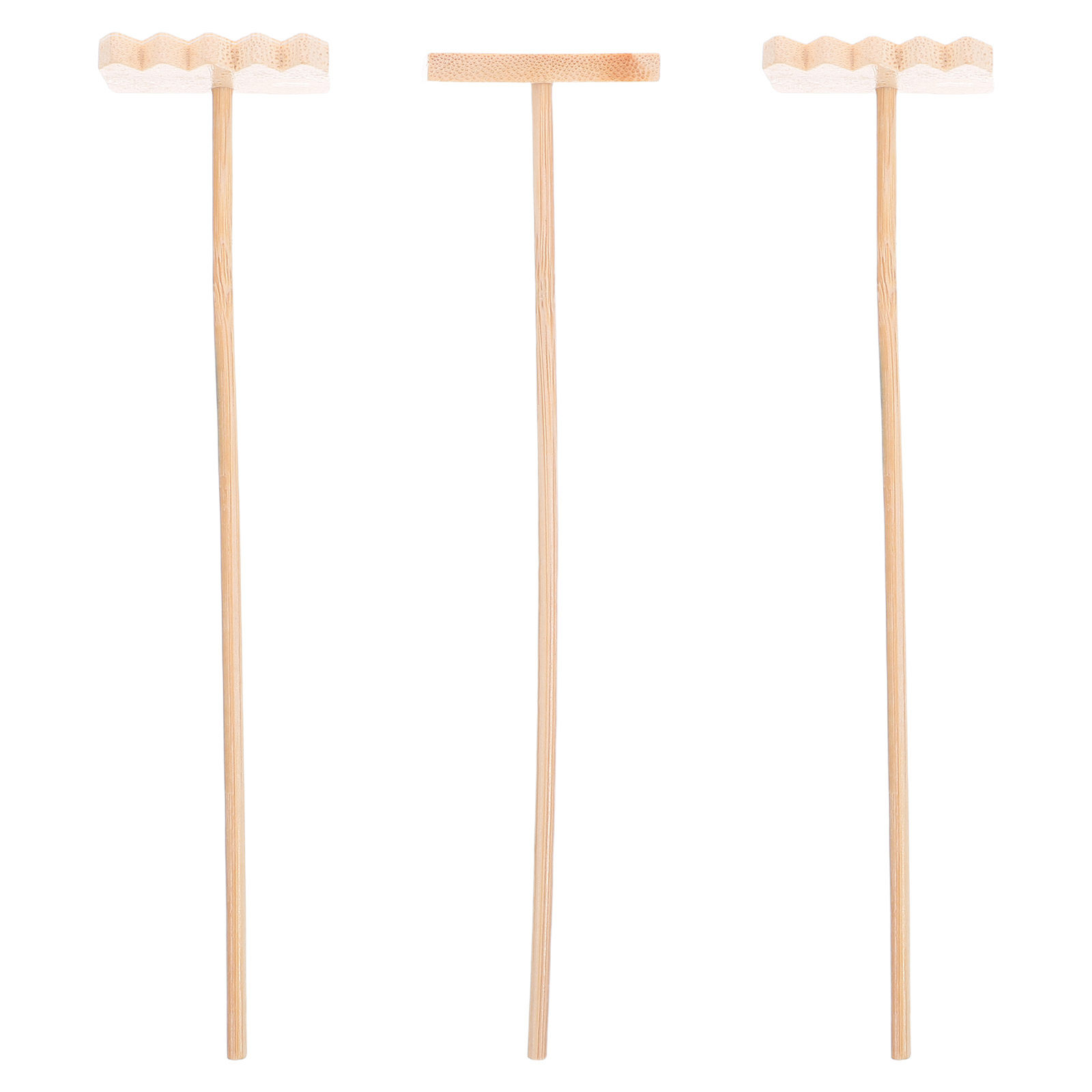 3Pcs Small Bamboo Sand Rake Se - Zen Gardening Tools incelemesi ve fiyatı
