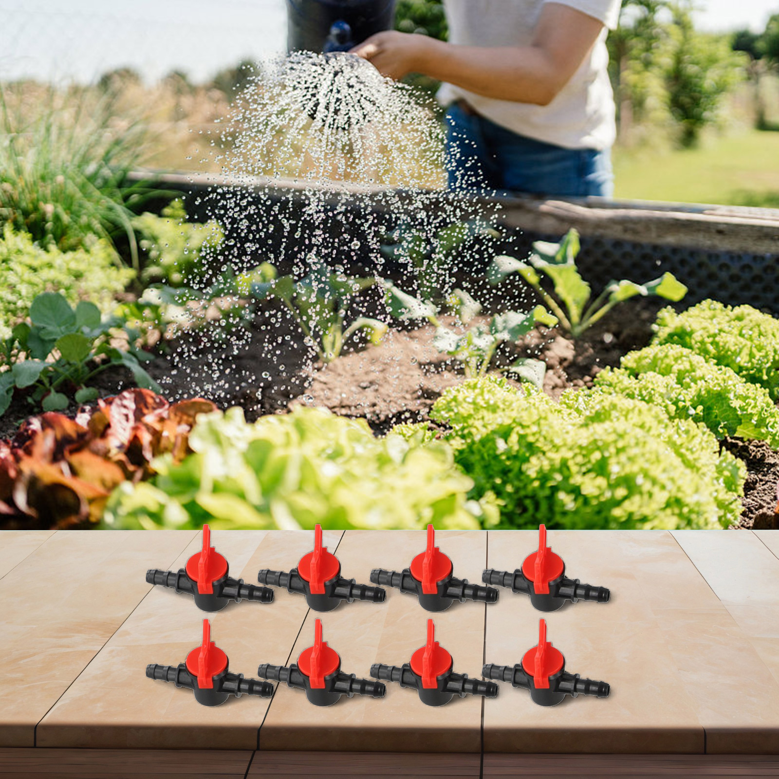 8Pcs Garden Hose Faucet Irriga - Gardening Tools And Accessories incelemesi ve fiyatı