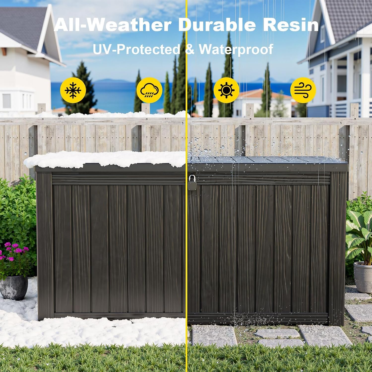 200 Gallon Outdoor Storage Box - Gardening Tools incelemesi ve fiyatı