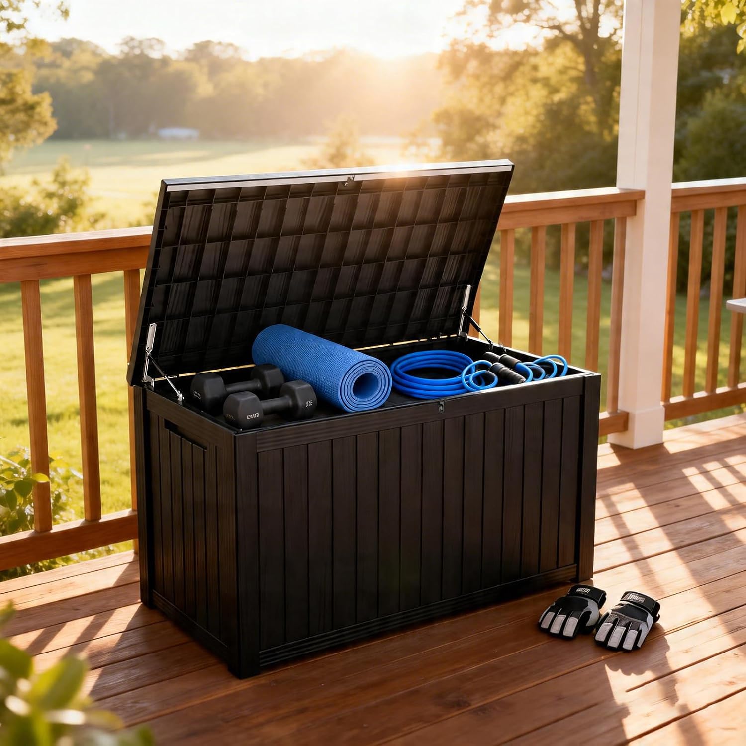 200 Gallon Outdoor Storage Box - Gardening Tools incelemesi ve fiyatı