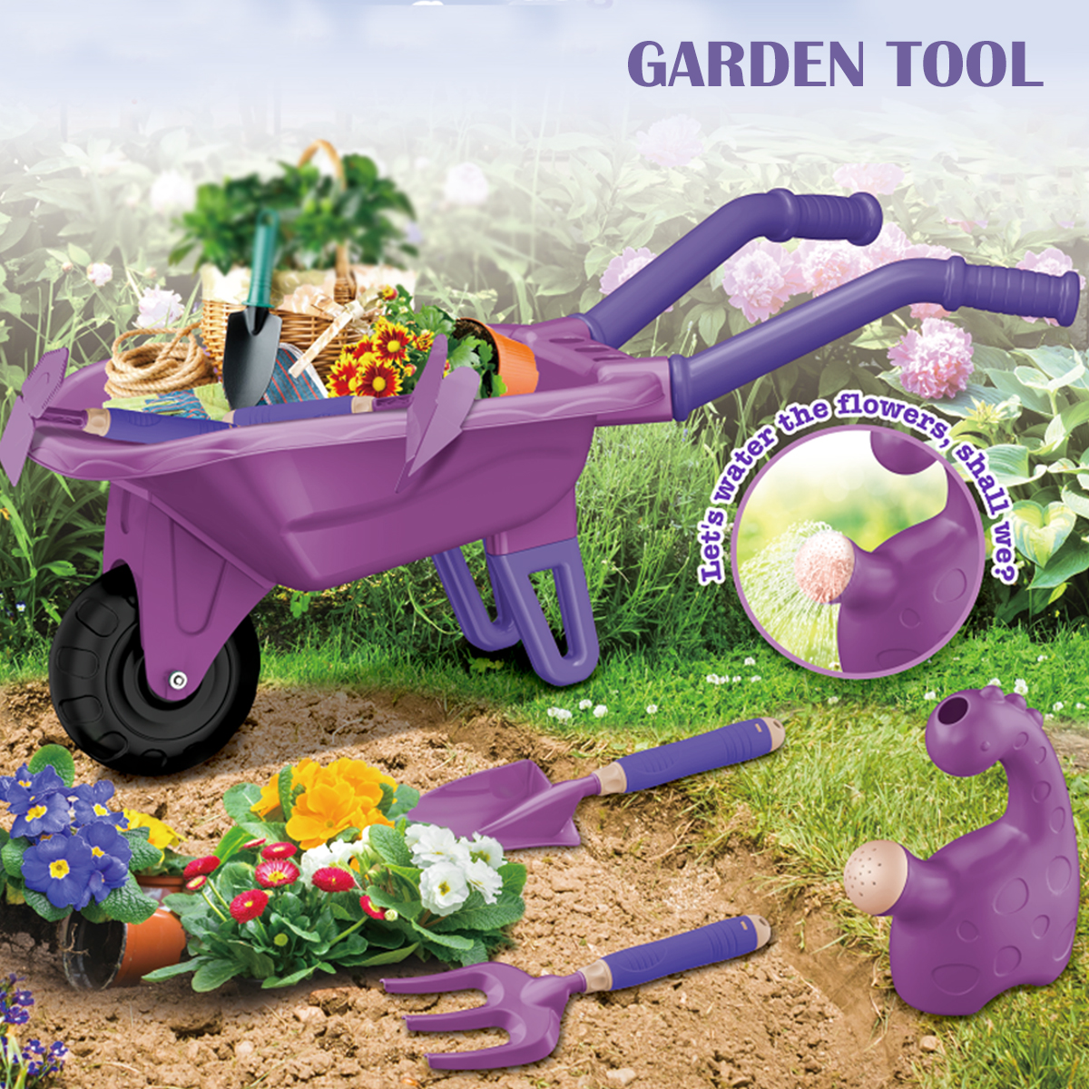 Gardening Tool Set Toys for Ki - Gardening Tools Toddler incelemesi ve fiyatı