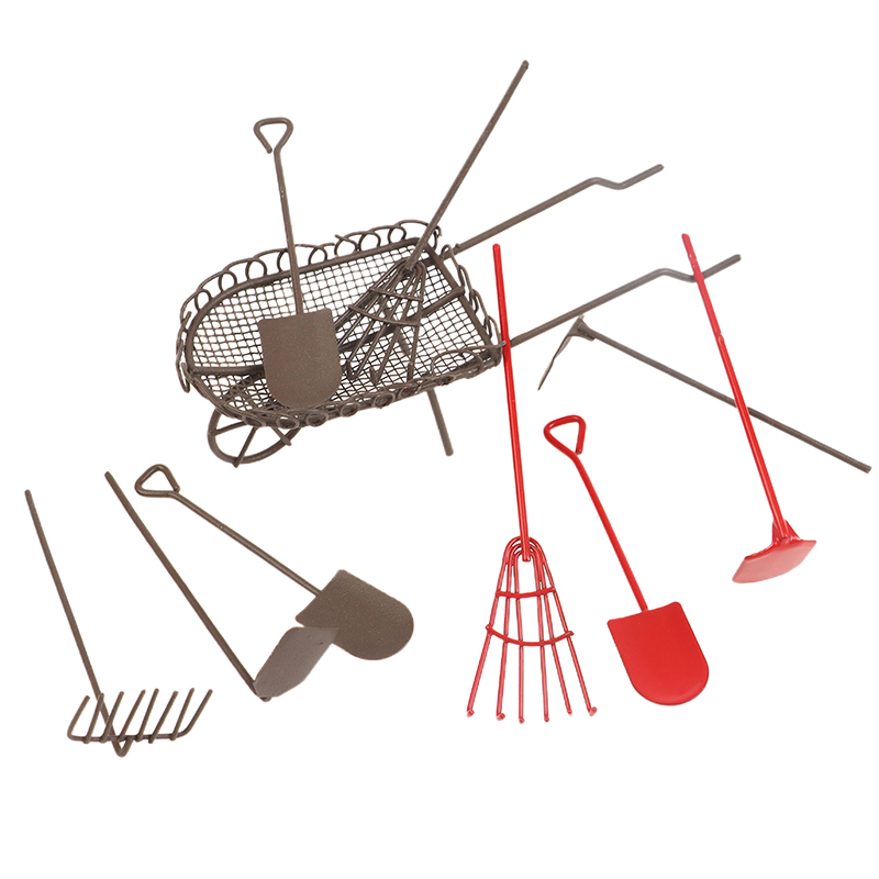 1/12 Dollhouse Simulation Gard - Gardening Tools Shovel incelemesi ve fiyatı
