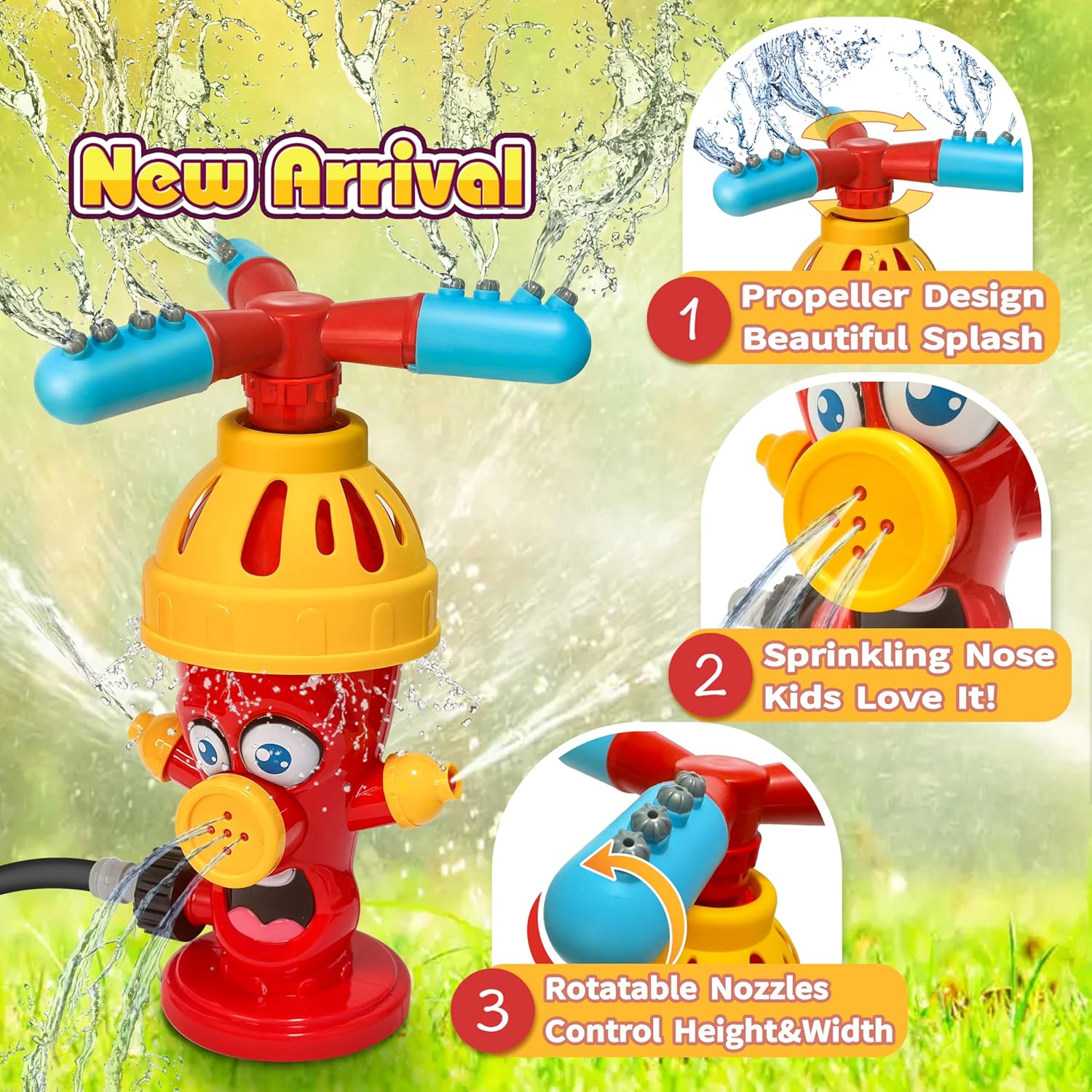 Hydrant Sprinkle Water Spray T - Gardening Tools Toddler incelemesi ve fiyatı