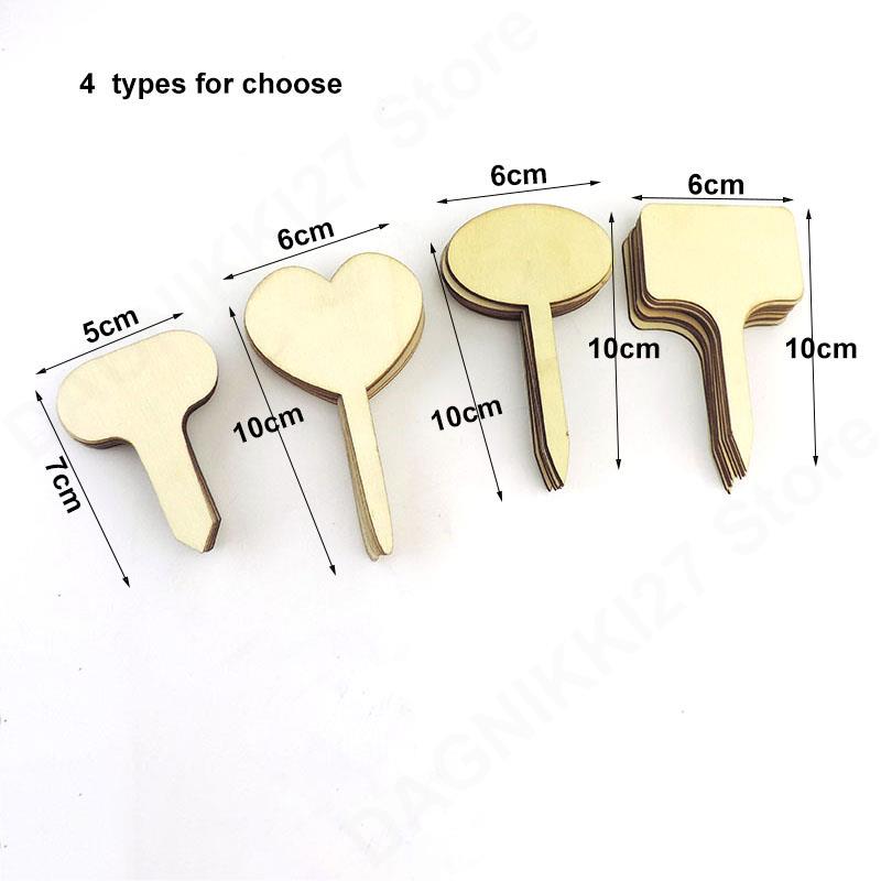 10x T-Type Wooden Plant Labels - Gardening Tools Types incelemesi ve fiyatı