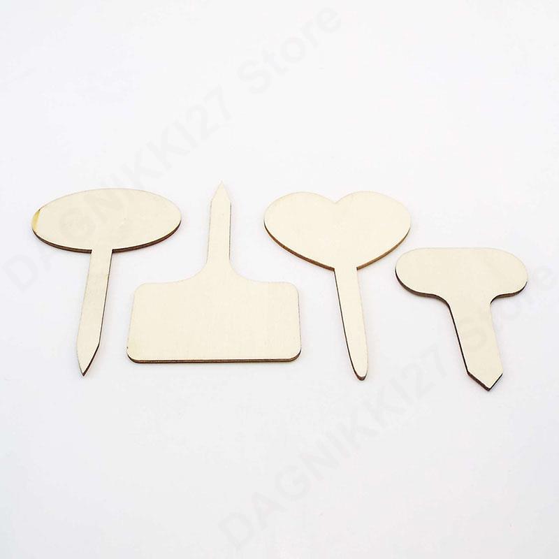 10x T-Type Wooden Plant Labels - Gardening Tools Types incelemesi ve fiyatı