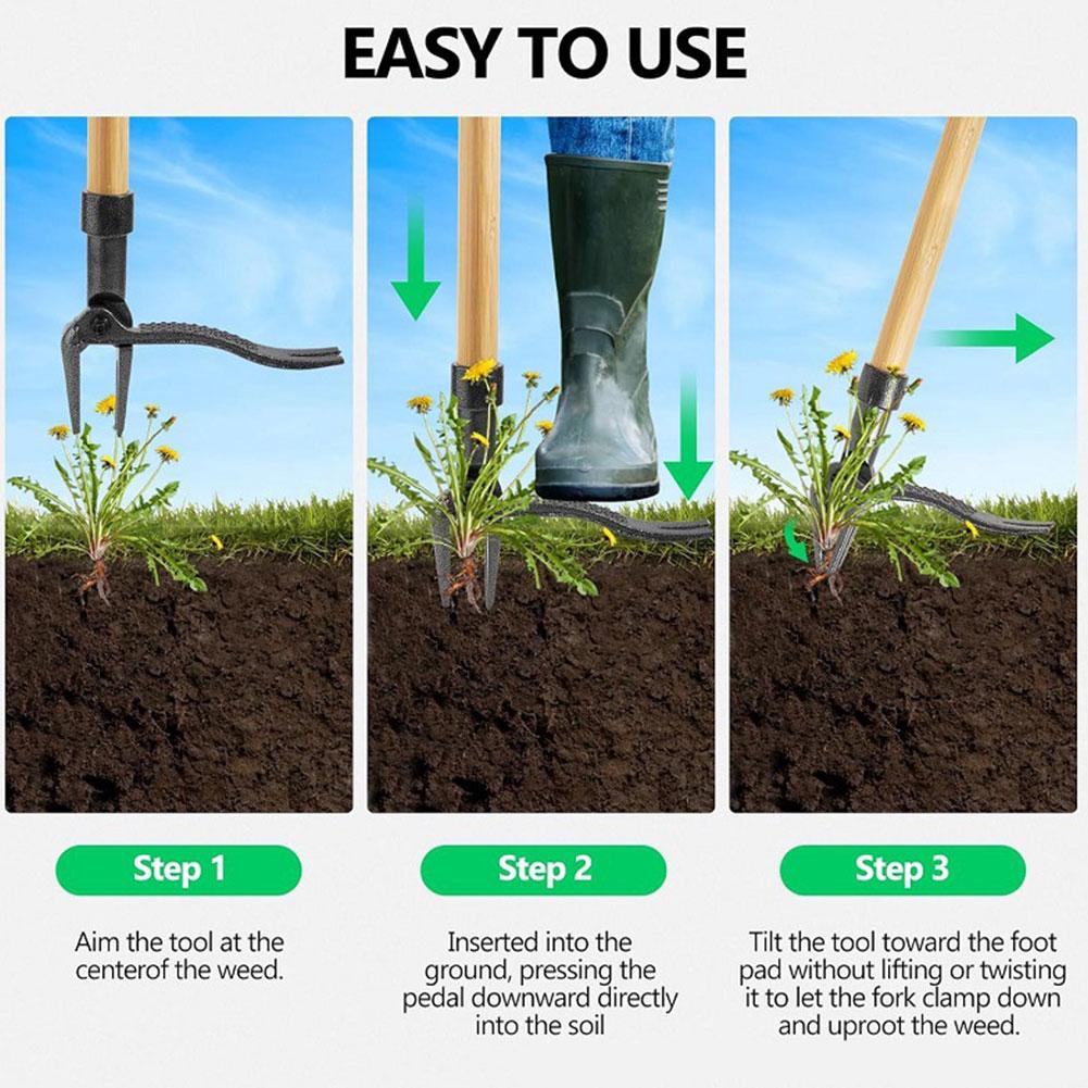Weed Puller Claw Tool Engineer - Gardening Tools To Remove Grass incelemesi ve fiyatı