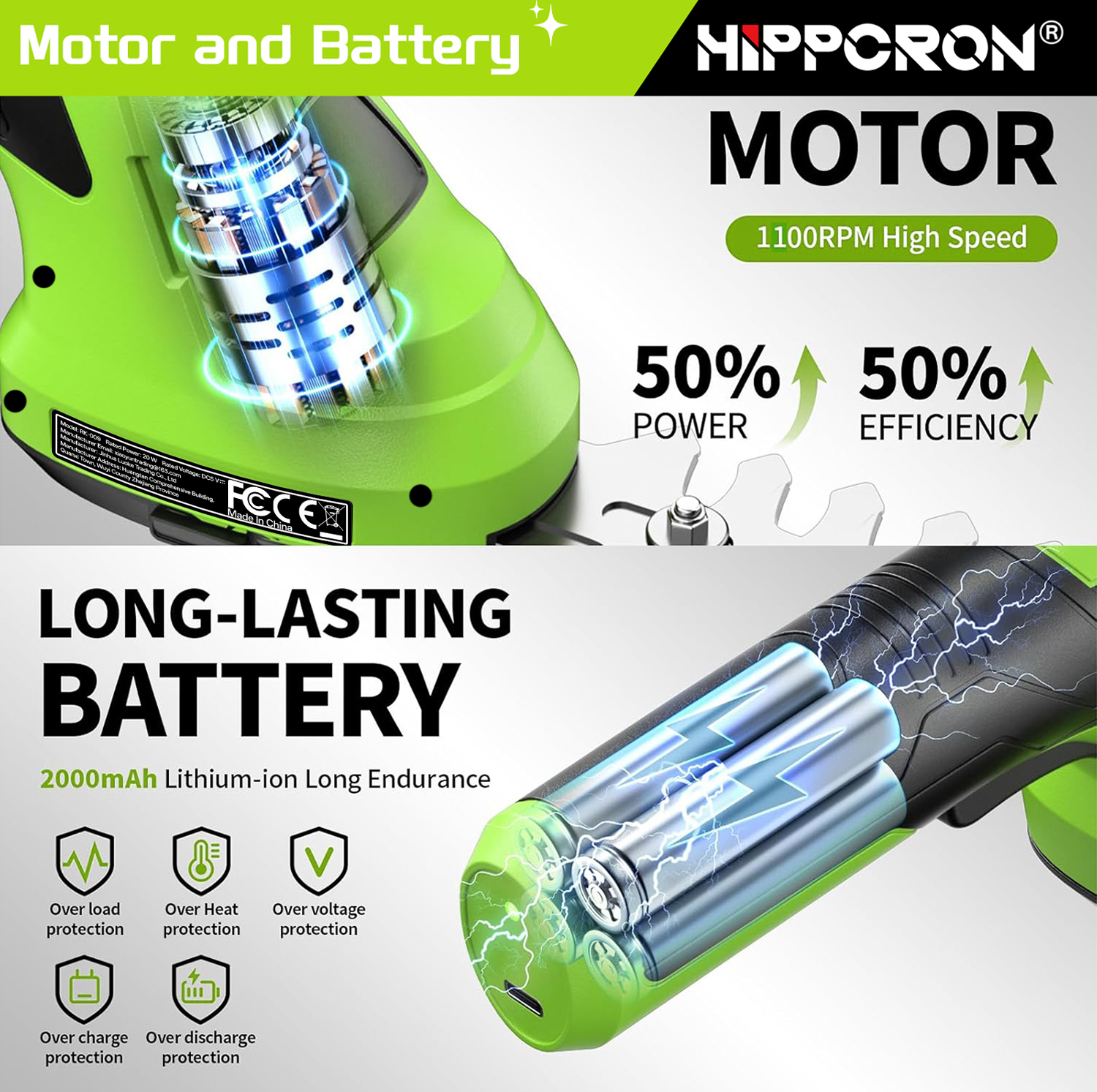 Hippcron 2 in 1 Electric Hedge - Gardening Tools Edger incelemesi ve fiyatı