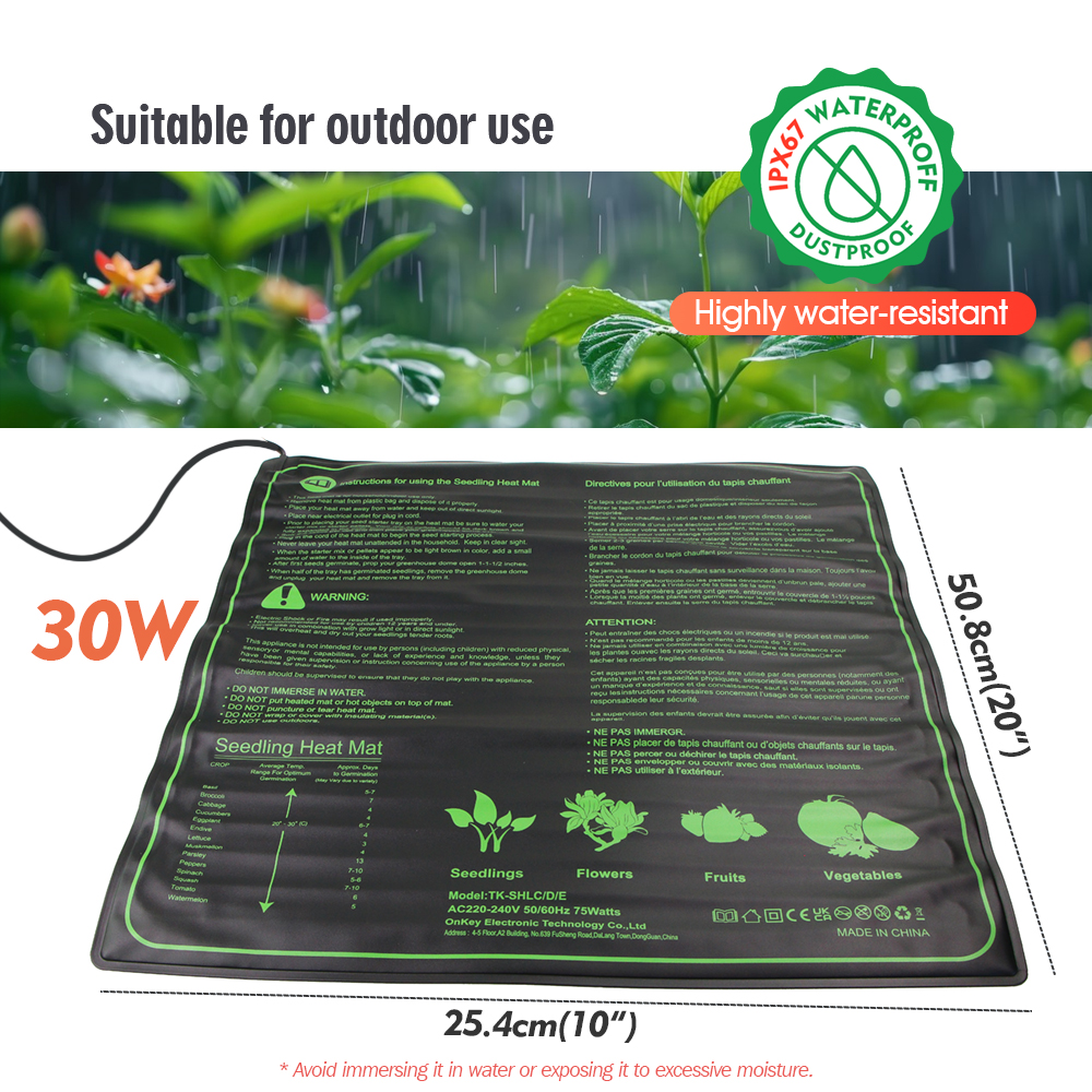 Warm Seedlings Box Heating Mat - Gardening Tools Kit incelemesi ve fiyatı