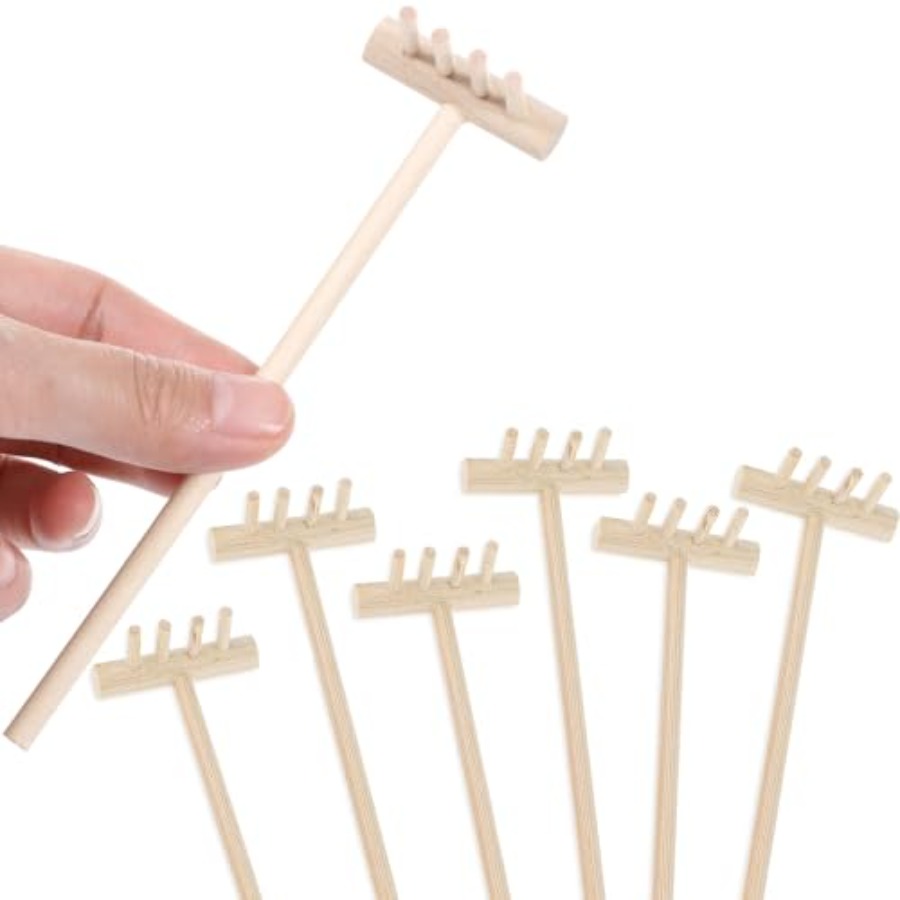 7pcs Miniature Tabletop Rock S - Zen Gardening Tools incelemesi ve fiyatı