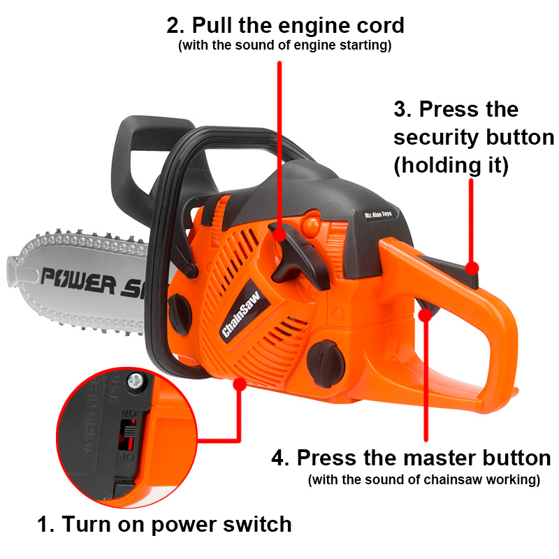 Toy Chainsaw Kids Toy Tools fo - Gardening Tools Toddler incelemesi ve fiyatı