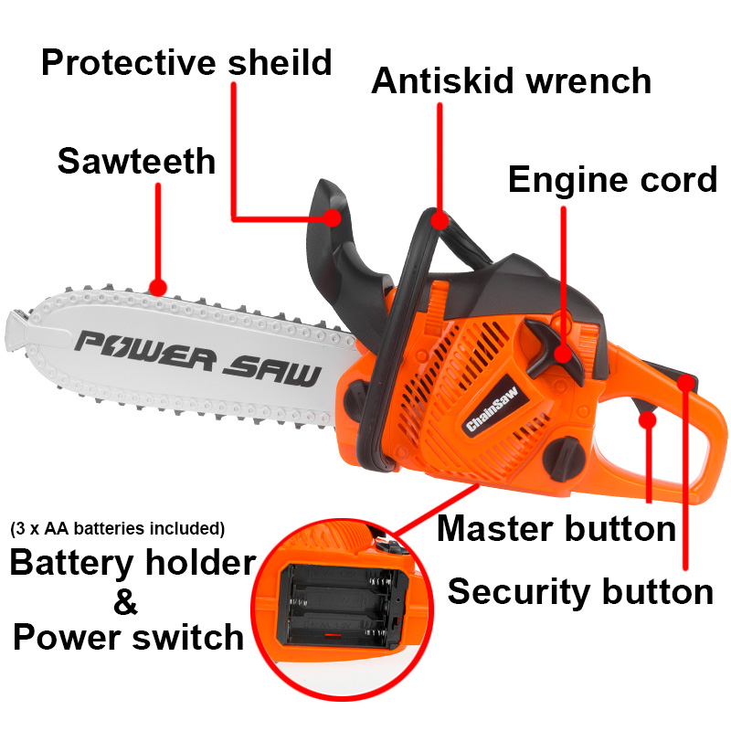 Toy Chainsaw Kids Toy Tools fo - Gardening Tools Toddler incelemesi ve fiyatı