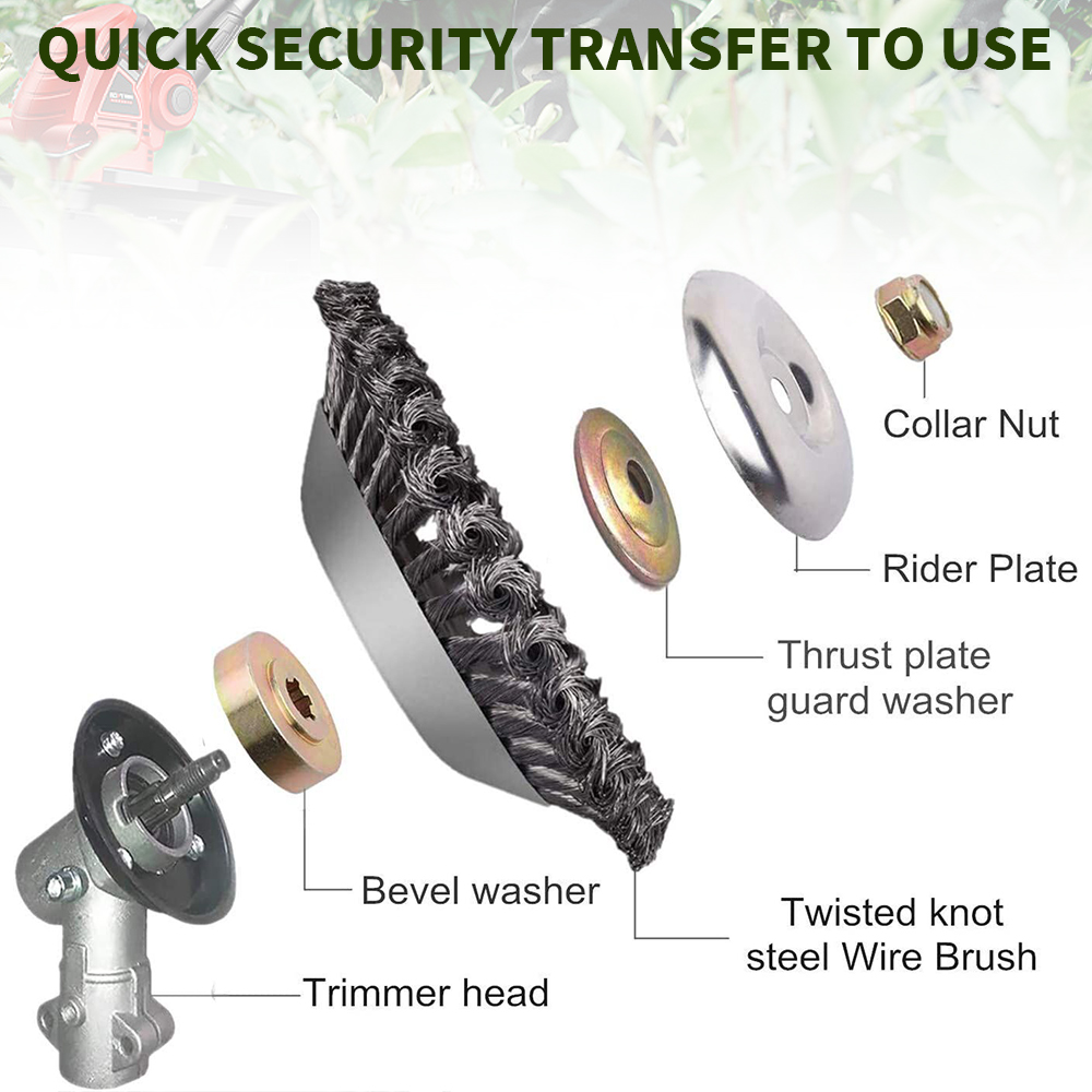 6/8 Inch Grass Trimmer Head De - Gardening Tools To Remove Grass incelemesi ve fiyatı