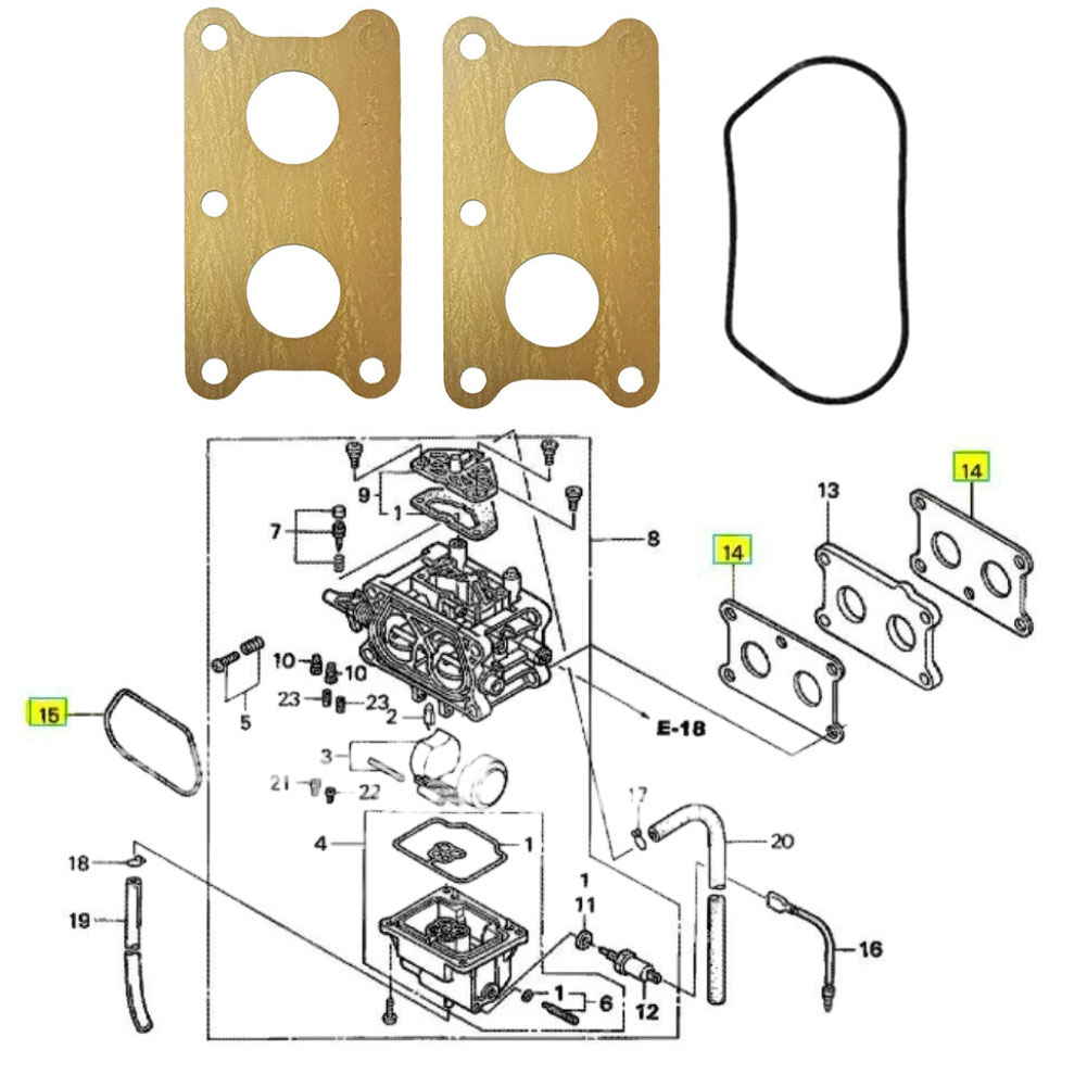 FOR HONDA  GXV530 GCV530 Engin - Gardening Tools Shop incelemesi ve fiyatı