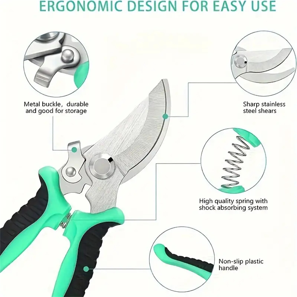 Bypass Pruner Stainless Steel  - Gardening Tools Scissors incelemesi ve fiyatı