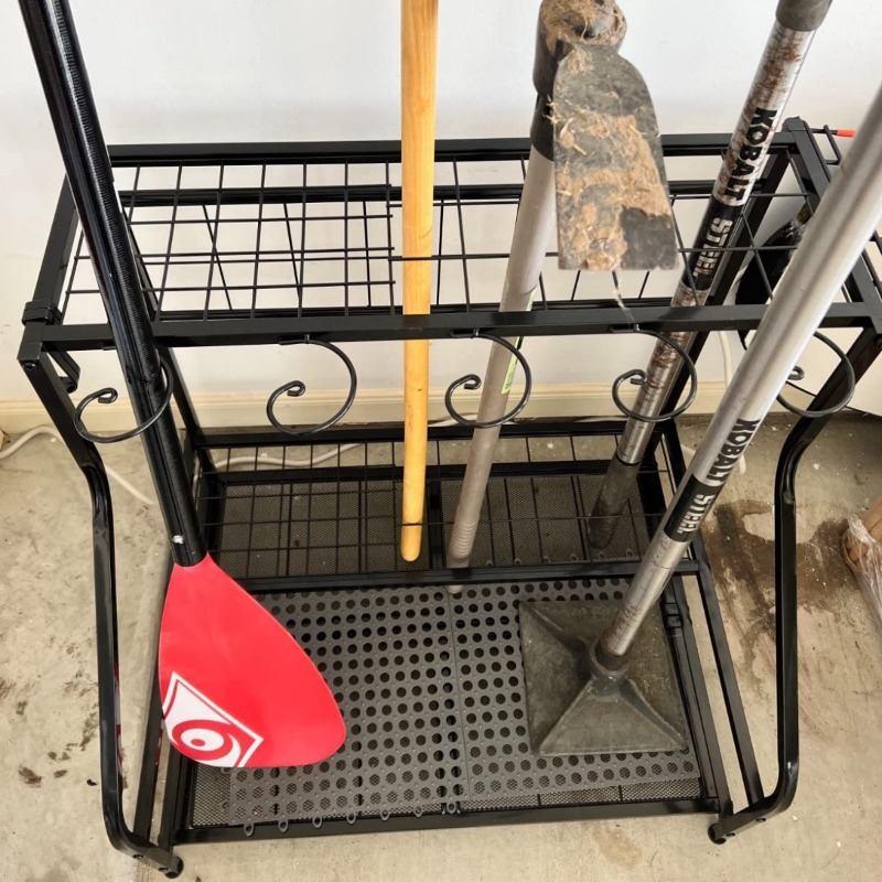 Metal Garden Tool Storage Rack - Gardening Tools Amazon incelemesi ve fiyatı