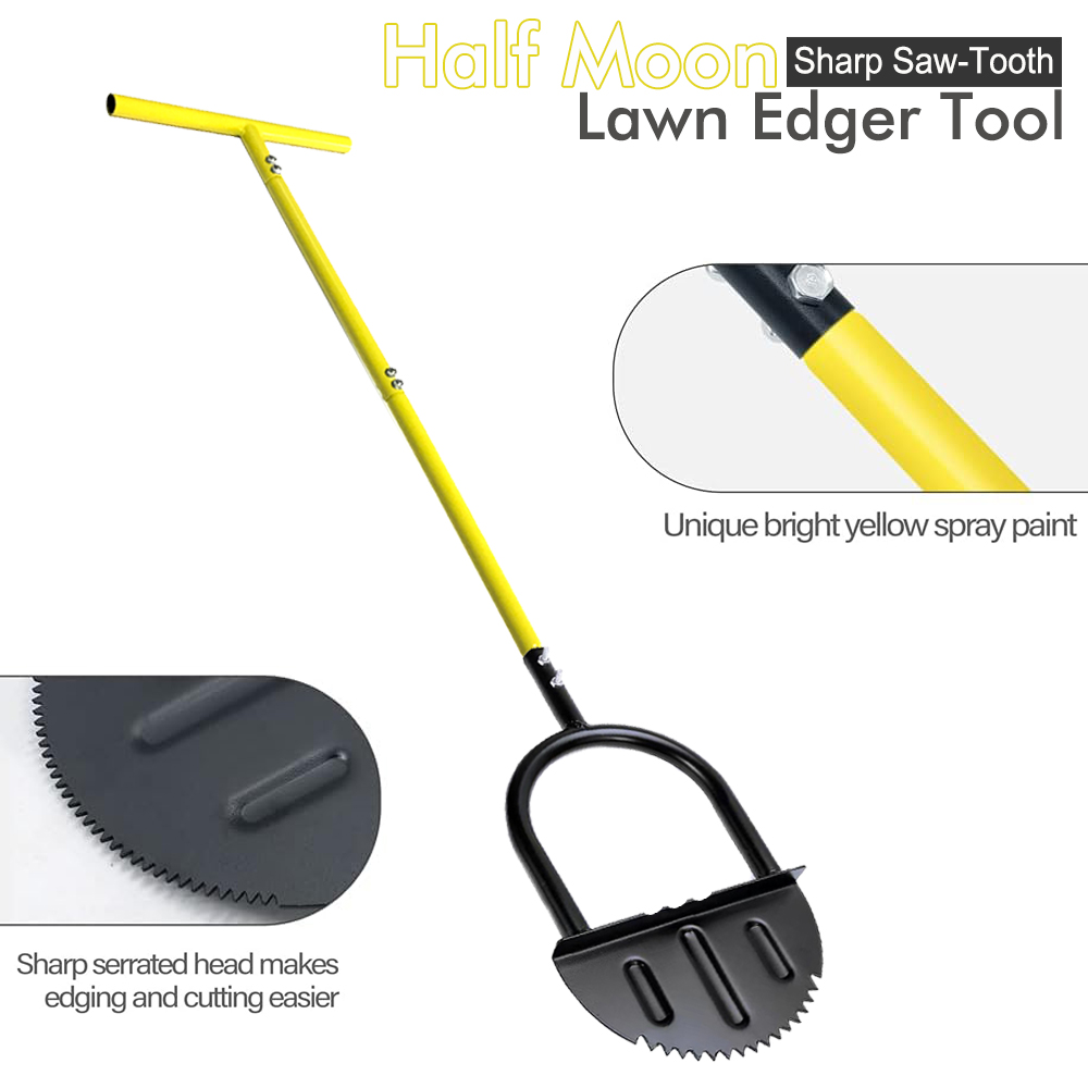 Half Moon Lawn Edger with Long - Gardening Tools Edger incelemesi ve fiyatı