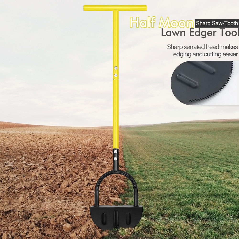 Half Moon Lawn Edger with Long - Gardening Tools Edger incelemesi ve fiyatı