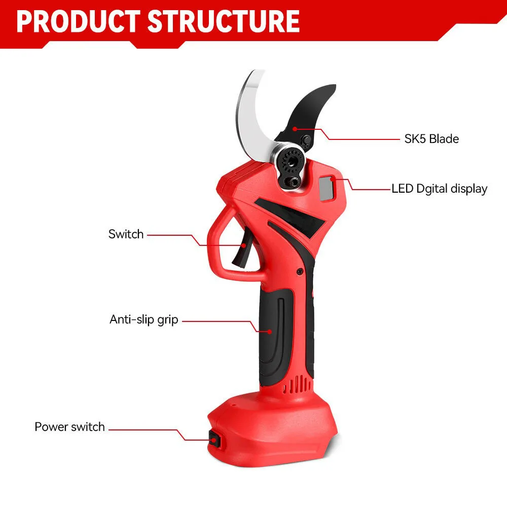 55mm Brushless Electric Scisso - Gardening Tools Scissors incelemesi ve fiyatı
