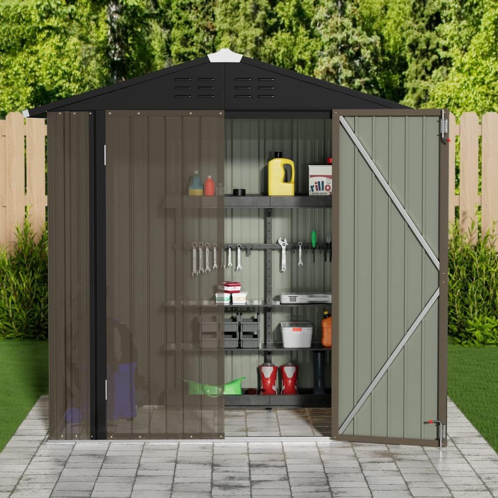 Metal Outdoor Storage Shed 6 x - Gardening Tools incelemesi ve fiyatı